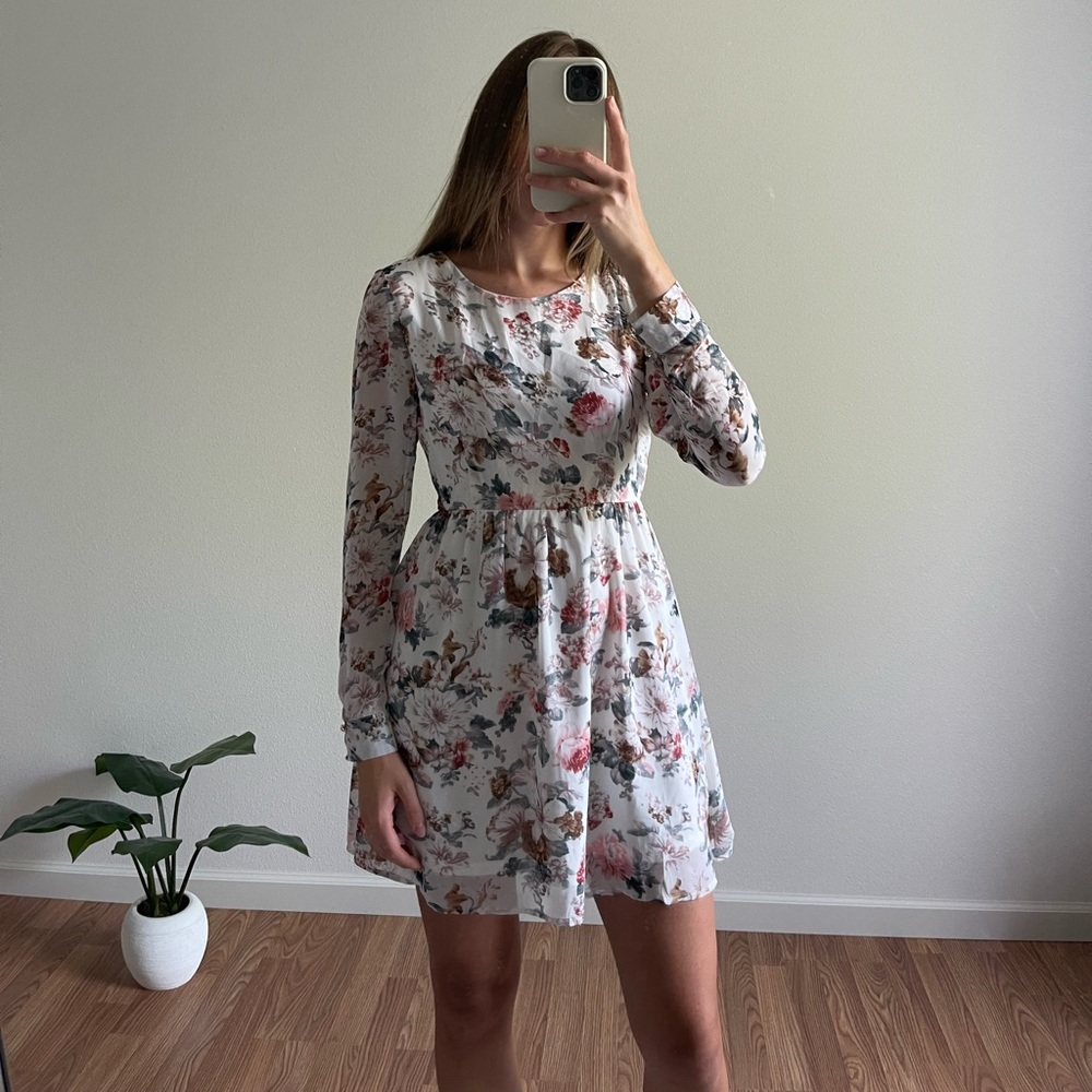 Mini Floral Dress